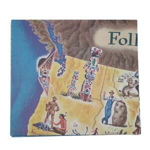 A Special Esso Map Of Folklore & Legends Of Our Country 1960 Vintage Petroliana